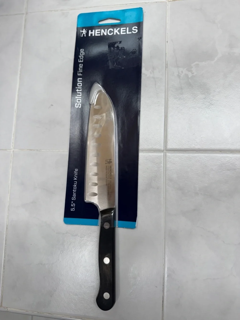 Henckel  Santoku Knife - Stainless Steel Blade